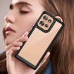 Motorola Edge 50 Acrylic Hybrid TPU Phone Case - Black, Colorful Series - 7