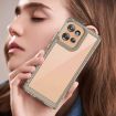 Motorola Edge 50 Transparent Grey Acrylic TPU Phone Case - 7