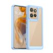 Motorola Edge 50 Neo Blue Acrylic Hybrid TPU Phone Case - Colorful Series - 1