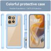 Motorola Moto S50 Blue Acrylic Hybrid TPU Phone Case - Colorful Series - 2