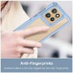 Motorola Moto S50 Blue Acrylic Hybrid TPU Phone Case - Colorful Series - 5