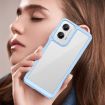 Motorola Moto G35 5G Blue Acrylic Hybrid TPU Phone Case - Colorful Series - 7
