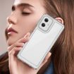 Motorola Moto G55 5G Transparent Acrylic TPU Phone Case - Colorful Series - 7