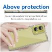 Motorola Moto G85 Colorful Series Acrylic TPU Phone Case - Transparent - 4