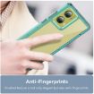 Motorola S50 Neo Transparent Blue Acrylic TPU Phone Case - 5