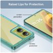 Motorola S50 Neo Transparent Blue Acrylic TPU Phone Case - 6