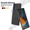Motorola S50 Neo Black Liquid Silicone Dropproof Full Coverage Case - 3