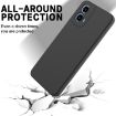 Moto G Power 2024 Black Silicone Dropproof Full Coverage Case - 5