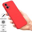 Moto G Power 2024 Red Silicone Dropproof Full Coverage Case - 2
