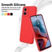 Moto G Power 2024 Red Silicone Dropproof Full Coverage Case - 3