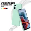 Moto G Power 2024 Green Silicone Dropproof Full Coverage Case - 3