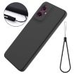 Moto G55 Black Liquid Silicone Dropproof Full Coverage Case - 7