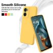 Moto G05/E15 Yellow Silicone Dropproof Full Coverage Phone Case - 3