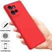 Moto G 2025 Red Silicone Dropproof Full Coverage Case - 2