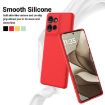Moto G 2025 Red Silicone Dropproof Full Coverage Case - 3