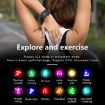 G96 Rugged Smart Watch 1.85" HD Screen, Bluetooth Calling, Heart Rate/Blood Oxygen Monitoring (Black) - 9