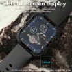 G96 Rugged Smart Watch 1.85" HD Screen, Bluetooth Call, Heart/Blood O2 Monitor - 6