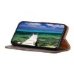 Xiaomi 14 Ultra KHAZNEH Khaki Cowhide Texture Flip Leather Case - 5