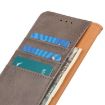 Xiaomi 14 Ultra KHAZNEH Khaki Cowhide Texture Flip Leather Case - 6