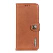 Xiaomi 14 Ultra KHAZNEH Brown Cowhide Texture Flip Leather Case - 2