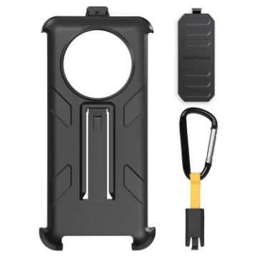 Ulefone Armor X31/X31 Pro Back Clip Phone Case with Carabiner - Black - 1