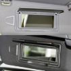 Mercedes Benz W212/W218 Left Driving Car Right Sun Visor Mirror Black - 6