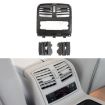 Mercedes-Benz CLS W218 Rear Air Conditioner Outlet Panel Black High Version - 1