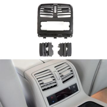 Mercedes-Benz CLS W218 Rear Air Conditioner Outlet Panel Black High Version - 1