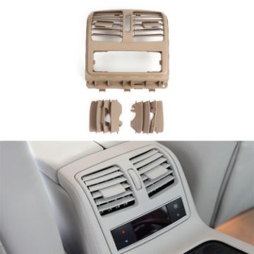 Mercedes-Benz CLS W218 Rear Air Conditioner Outlet Panel Beige High Version - 1
