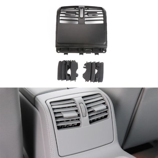 Mercedes-Benz CLS W218 Rear Air Conditioner Outlet Panel Black Standard - 1