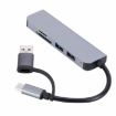 5 in 1 USB/USB-C Multi-function Docking Station HUB Adapter 2302 - 6
