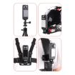 Adjustable 1/4" Screw Metal Action Camera Adapter - Green Black - 8