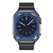 WS-E9 Ultra 2.2" IP67 Waterproof Smart Watch, Heart Rate/NFC, Black Band - 2