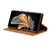 Xiaomi 14 Ultra AZNS Magnetic Flip Leather Case - Light Brown - 5