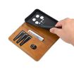 Xiaomi 14 Ultra AZNS Magnetic Flip Leather Case - Light Brown - 6