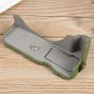 Canon EOS R50 Green PU Leather Camera Half Case Base, 1/4" Thread - 3