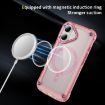 iPhone 17 Transparent Pink MagSafe Case - Skin Feel TPU + PC - 3