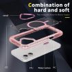 iPhone 17 Transparent Pink MagSafe Case - Skin Feel TPU + PC - 4