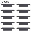iPhone XR Battery Adhesive Strip Sticker - 100 Set, Black - 1