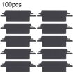 iPhone 11 Pro Battery Adhesive Strip Sticker - 100 Set Black - 1
