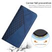 Xiaomi 14 Ultra Blue Magnetic Leather Phone Case - Diamond Splicing Skin Feel - 6