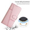 Xiaomi 14 Ultra Rose Gold Leather Phone Case - Calf Texture Buckle - 6