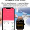 ET540 Smart Watch - 1.91" IP67 Waterproof, ECG & Glucose Monitor (Red) - 6