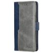 Realme P3 Ultra 5G Leather Phone Case - Blue/Grey Contrast Buckle - 2