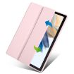 Samsung Galaxy Tab A8 Pink 3-Fold Acrylic Smart Leather Case - 2
