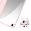 Samsung Galaxy Tab A8 Pink 3-Fold Acrylic Smart Leather Case - 5