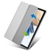 Samsung Galaxy Tab A8 3-Fold Acrylic Leather Case - Grey - 2