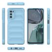 Motorola Moto G62 5G Magic Shield TPU Flannel Case - Purple - 3