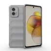 Motorola Moto G73 5G Magic Shield TPU Flannel Case - Grey - 1