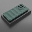 Motorola Edge 50 Pro 5G Dark Green TPU + Flannel Phone Case - 2